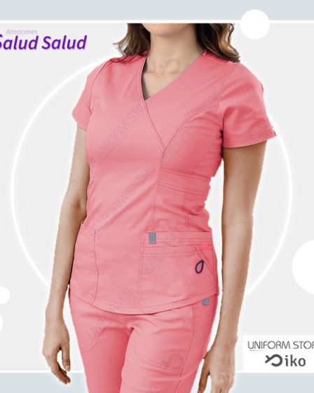 uniforme para dama rosa
