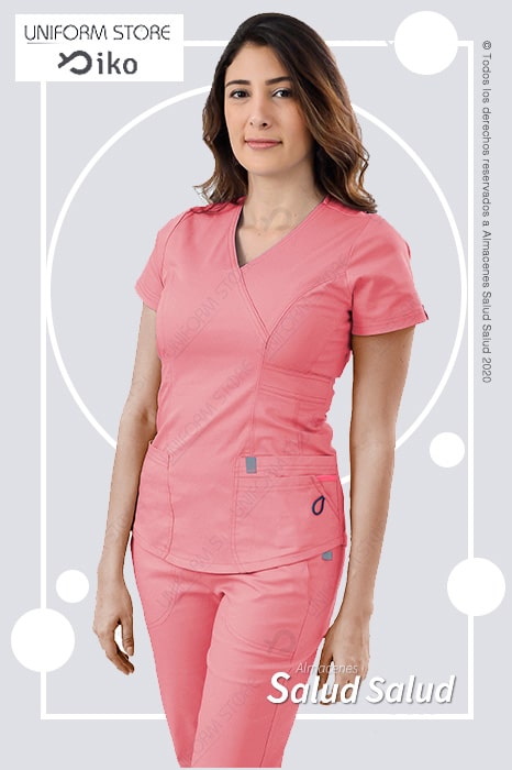 uniforme rosado medicas y enfermeras