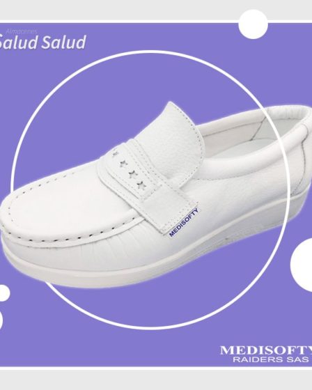 Zapatos de enfermeria blancos - Salud