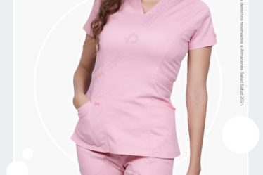 IKO uniforme medico color rosado para enfermeria y medicina