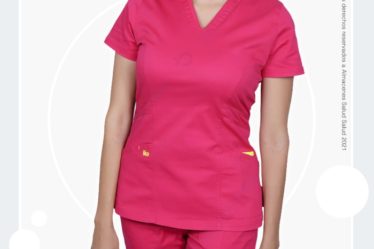 uniforme medico color fucsia para mujer marca IKO almacenes salud salud