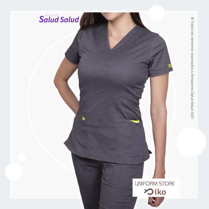 Uniforme gris Medicina, Atención en Salud