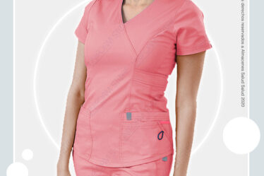 uniforme para dama rosa