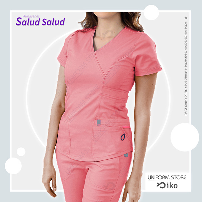 uniforme para dama rosa