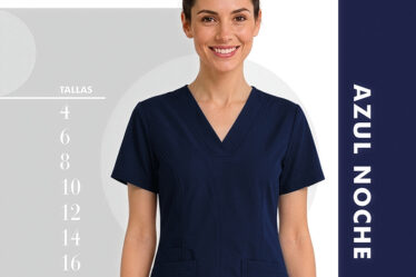 uniforme medico enfermeria azul noche oscuro en antifluidos disponible en almacenes salud salud
