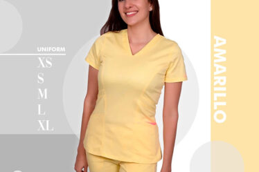 uniforme medico amarillo disponible en almacenes salud salud