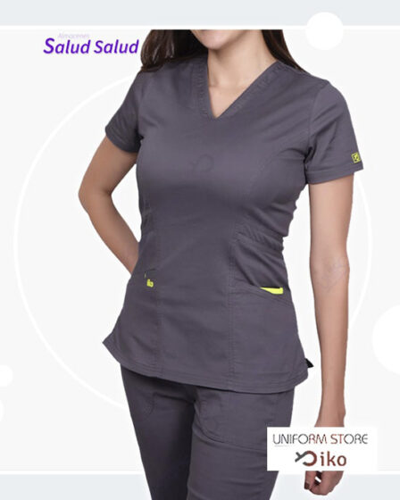 uniformes medicos color gris para enfermeria y medicina disponibles en almacenes salud salud