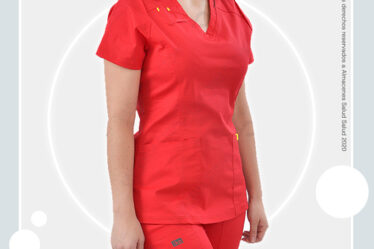 Uniforme medico color rojo