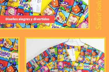blusa estampada antifluidos para dama